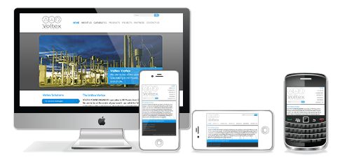 Mobile + Website Design | Voltex Power Engineers