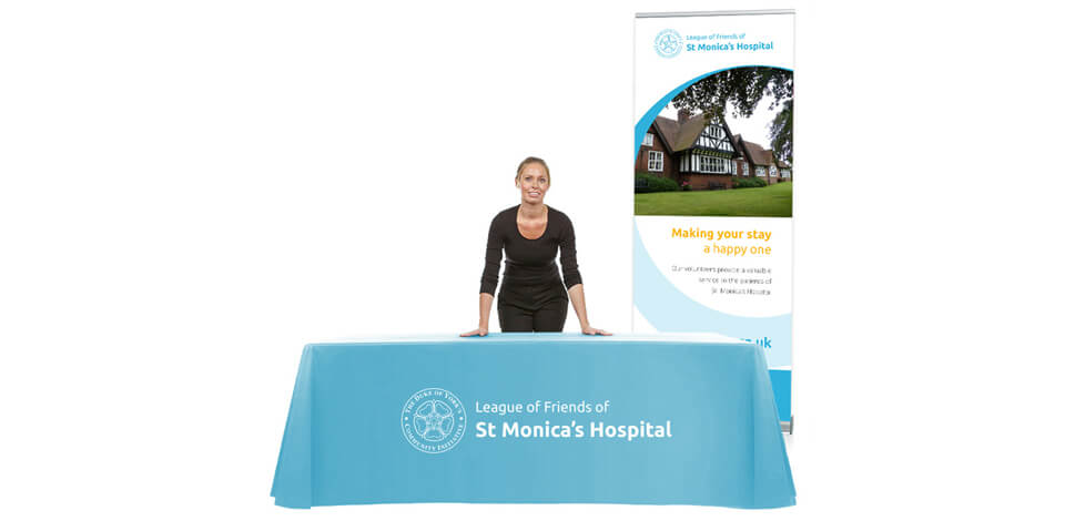 FOSMH - Pull-up Banner & Tablecloth Design