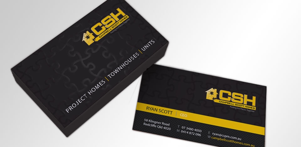 CSH - Business Card Design
