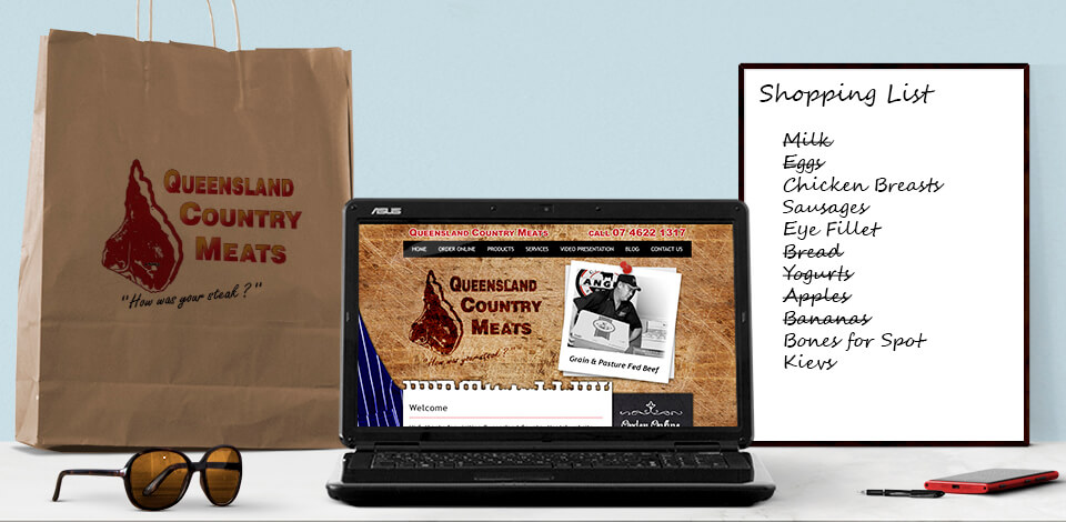 Qld Country Meats - Butcher Website Design