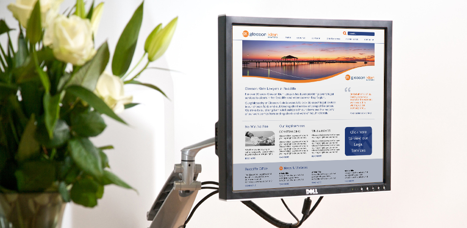 Gleeson Klein Lawyers - Website Design