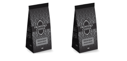 Coffee Bag Design Primiero Coffee