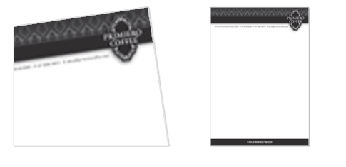 Letterhead Design Primiero Coffee