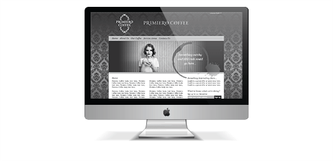 Website Design Primiero Coffee