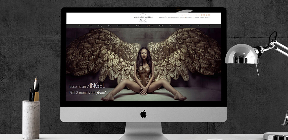 Available Angels - Web Design