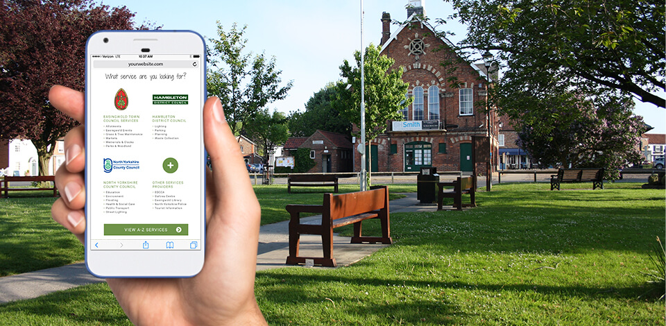 Easingwold Town Council - Mobile Website Design