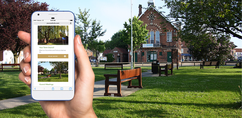 Easingwold Town Council - Mobile Website Design