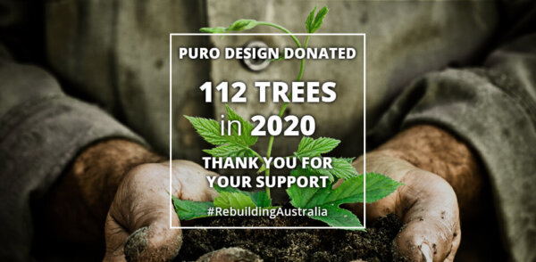 How many trees did we plant in 2020?