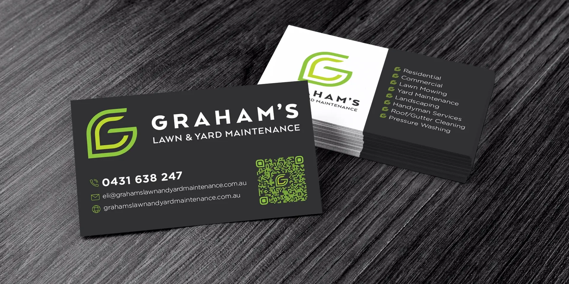 Gardener's Business Card Design