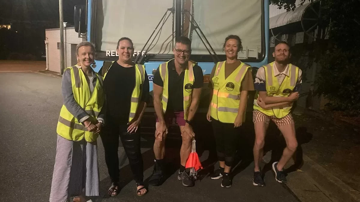 Redcliffe Safe Sleepz Bus Volunteers