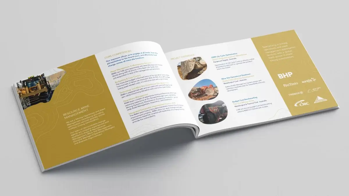 Resource Mine Management Capability Statement Design