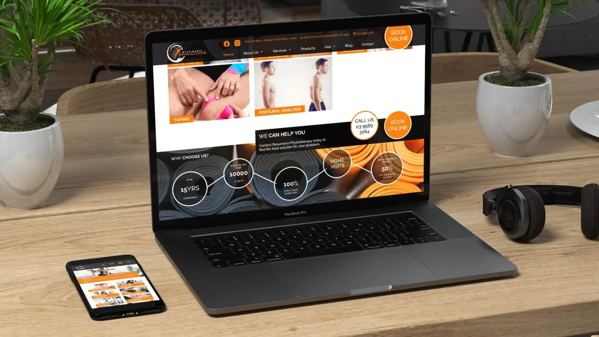 Beaumaris Physio Health Website Design Melbourne