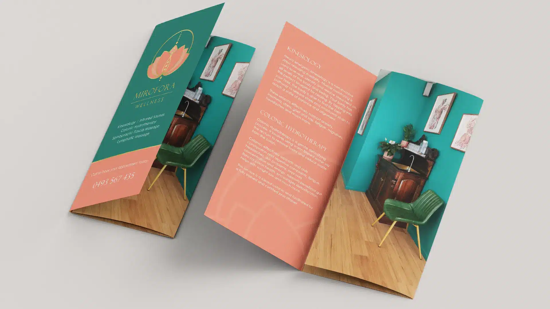 Puro Design - Redcliffe Wellness Centre Brochure Design