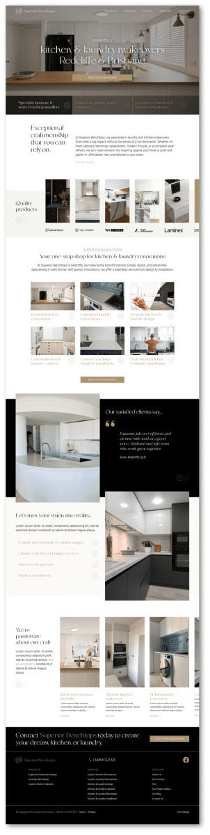 Puro Design WordPress Website Design