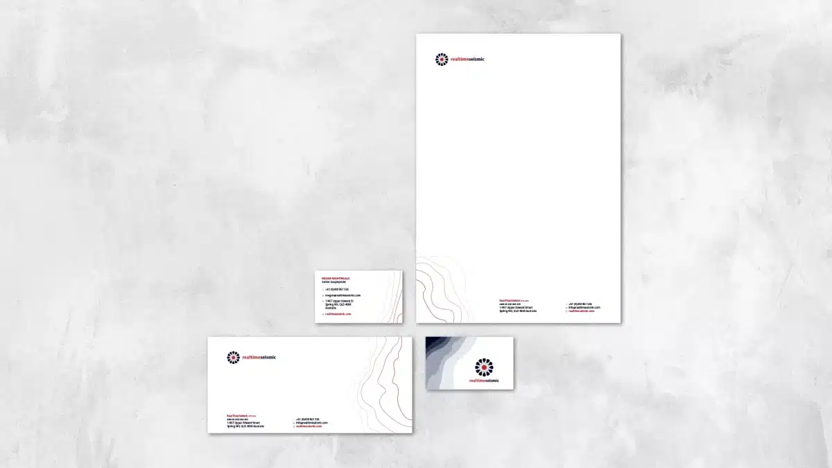 Realtimeseismic Logo & Stationery Design